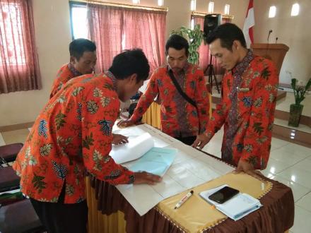 BPD dan Perwakilan PemDes 4 Desa dI Trenggalek Mengikuti Sekolah Anggaran Desa (Sekar Desa)